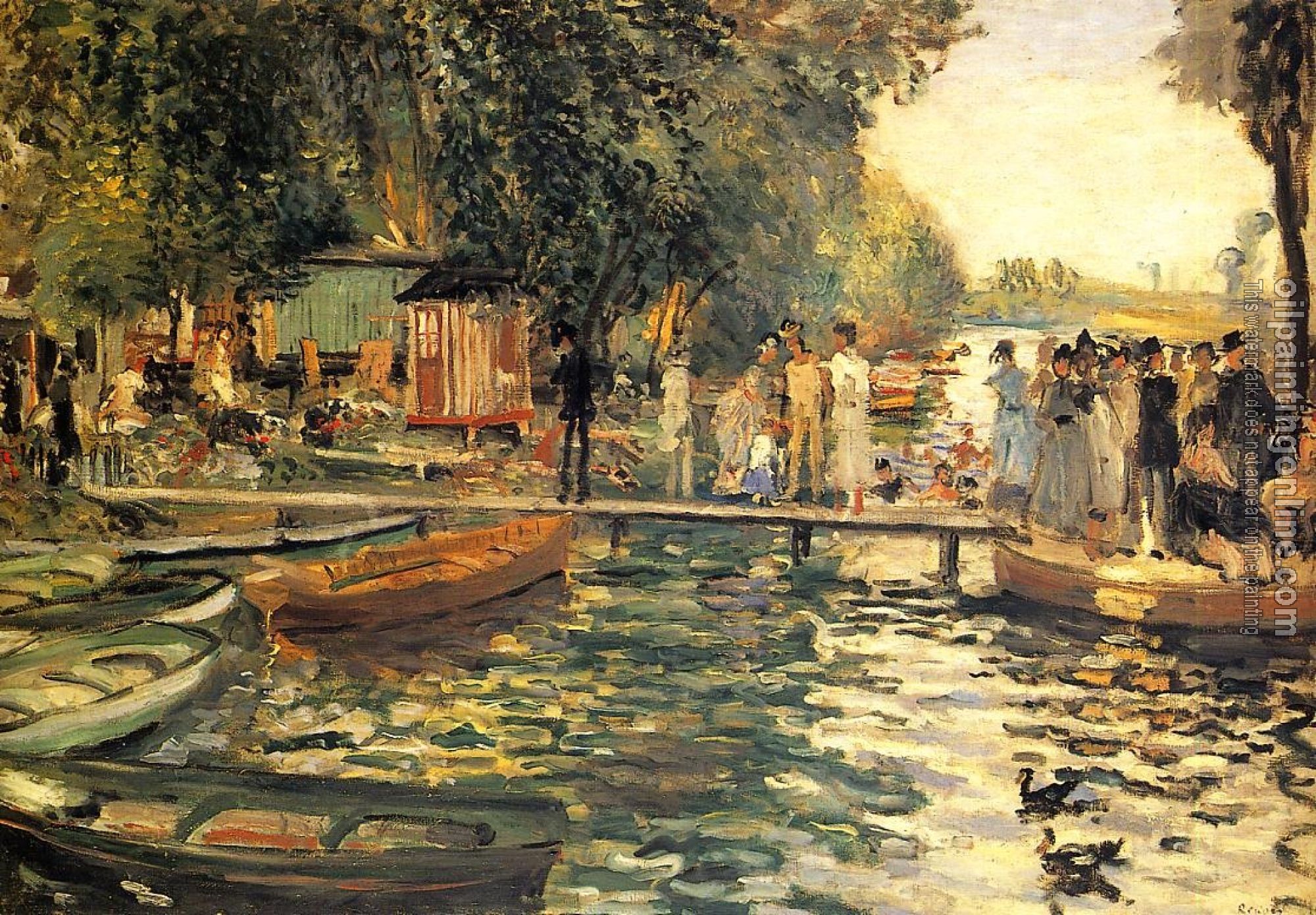 Renoir, Pierre Auguste - La Grenouillere